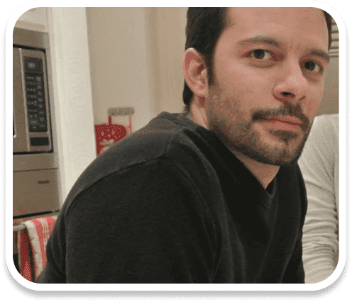 Man sharing his transformative experience with the Men's Mental Health Institute, feeling safe, open, and hopeful after therapy sessions.